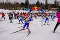 Nikolov Perevoz 2017 Russialoppet ski marathon children`s race