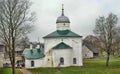 Nikolskaya church of Izborsk fortress Royalty Free Stock Photo