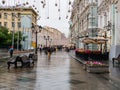 Nikolskaya street in Moscow Royalty Free Stock Photo