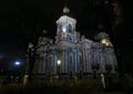 Nikolsky Cathedral in St. Petersburg Royalty Free Stock Photo