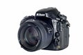 Nikon D800 isolated Royalty Free Stock Photo
