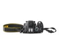 Nikon DSLR Camera Nikon D5300 isolated on white background. Detail photos of Nikon D5300 body with grip. 03.04.2021