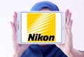 Nikon logo Royalty Free Stock Photo