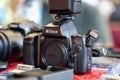 Nikon N8008S vintage camera at the flea market.