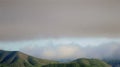 Dark Gray Cloud Above Green Mountain Range In South America, HD