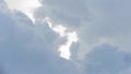 Layered Nimbostarus Cloud On South American Horizon, HD