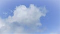 Cumulus Cloud Detachment On South American Horizon, HD Royalty Free Stock Photo