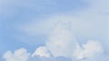 White Cumulonimbus Clouds On Blue South American Horizon, HD