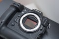 Nikon Z9 mirrorless camera sensor Royalty Free Stock Photo