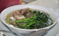 Nilagang baka- Filipino beef soup Royalty Free Stock Photo