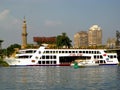 Nile City Boat Cairo Royalty Free Stock Photo