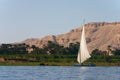 Nile Felucca Royalty Free Stock Photo