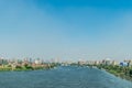 Nile River and Cairo panorama Royalty Free Stock Photo