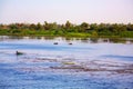 Nile river, Egypt Royalty Free Stock Photo