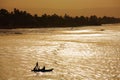 Nile river landscape, Egypt Royalty Free Stock Photo