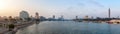 Nile River view of Cairo Royalty Free Stock Photo