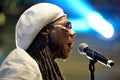 Nile Rodgers, famous producer of David Bowie, Duran Duran, Madonna, and more recently, French house duo Daft Punk, performs at Son