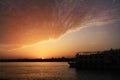 Nile Sunset Royalty Free Stock Photo