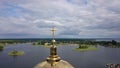 Nilo-Stolobensky monastery. Nilo-Stolobensky monastery is located in Tver region, on lake Seliger, Russia Royalty Free Stock Photo