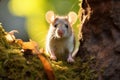 Nimble Small brown rat. Generate AI