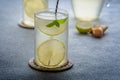 Shikanji / nimbu pani is a popular cold drink from India Royalty Free Stock Photo