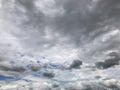 Nimbus clouds ,Dark Ominous Sky