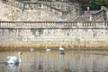 Nimes, fountain gardens Royalty Free Stock Photo