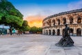 Nimes, France Royalty Free Stock Photo