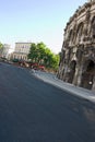 Nimes street scenic Royalty Free Stock Photo