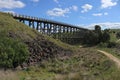 Nimmons Bridge 1889 is the longest timber trestle railway bridge in Victoria, Australia