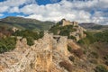 Nimrod Fortress, Golan Heights, Israel Royalty Free Stock Photo