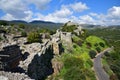 Nimrod Fortress, Golan Heights, Israel Royalty Free Stock Photo