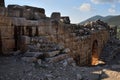 Nimrod Fortress, Golan Heights, Israel Royalty Free Stock Photo