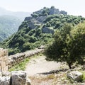 Nimrod Fortress in Israel