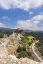 Nimrod Fortress Ruins towers and wall