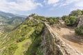 Nimrod Fortress Ruins towers and wall