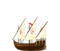 Nina sailing ship