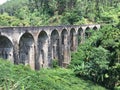 Nine Arches Bridge In Sri Lanka - ELLA Royalty Free Stock Photo