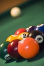 Nine balls pool