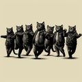 Nine Cats In Jackets: Realistic Surrealism And Nostalgic Noir Comic Art