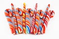 Nine colorful lollipop