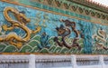 Nine-Dragon Wall, Forbidden City Royalty Free Stock Photo