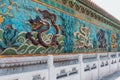 Nine-Dragon Wall, Forbidden City Royalty Free Stock Photo