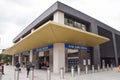 Nine Elms Underground station on opening day, London, UK Royalty Free Stock Photo