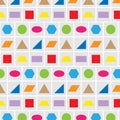 Pattern geometry shape colorful vector background
