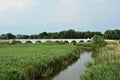 Nine-holed Bridge of Hortobagy in National Park