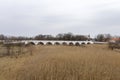 Nine-holed Bridge in Hungary Royalty Free Stock Photo
