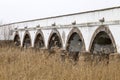 Nine-holed Bridge in Hungary Royalty Free Stock Photo