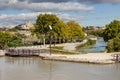 The nine locks of Fonseranes - Beziers in the department of Herault - Occitania - France