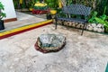 Nine Mile, Jamaica JANUARY 07, 2017: Bob Marley`s Stone, where Bob Marley used to lie